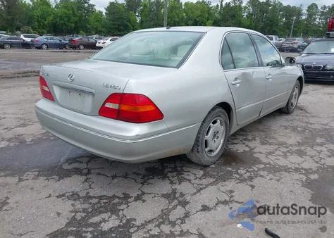 2002 Lexus Ls 430 из США, поврежденный, VIN JTHBN30F020056473